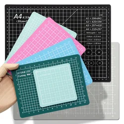 11x15CM kesme Mat kültür ve eğitim aracı çift taraflı kesme pedi sanat gravür kurulu için DIY el yapımı sanat zanaat aracı