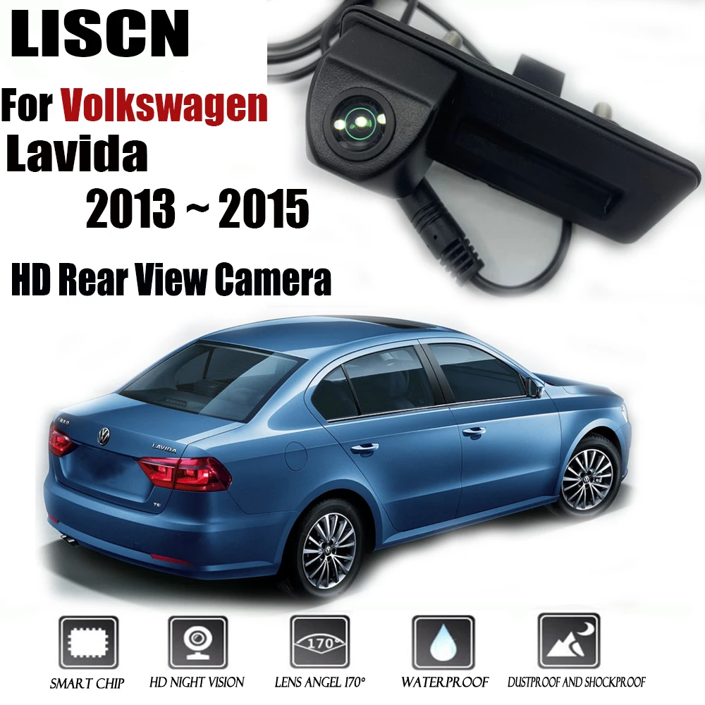 

Car Rear View Camera For Volkswagen Lavida 2013 ~ 2015 Instead of Original Factory Trunk Handle Camera / Reversing camera