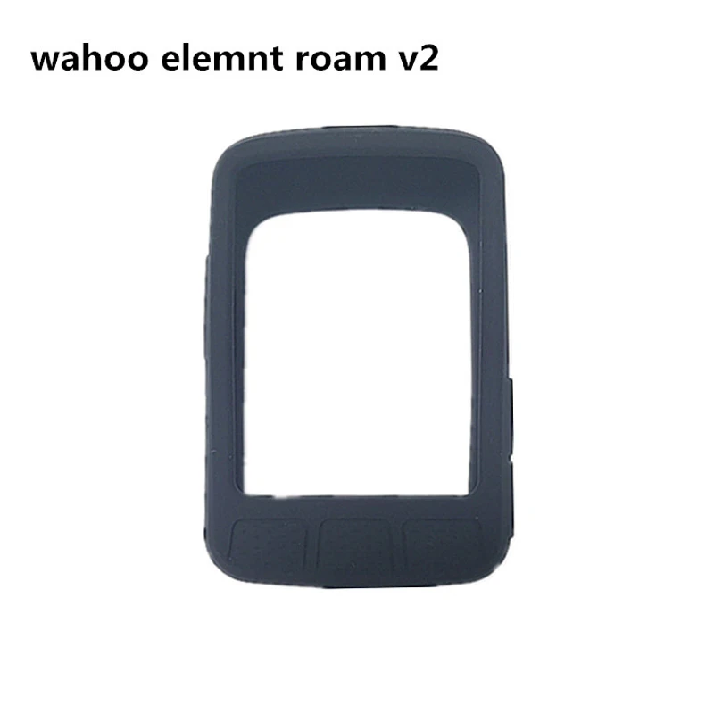 Silicone Protective Case For WAHOO ELEMNT ROAM V2 Cycling Computer GPS Case Sleeve Dust-proof Scratchproof with Screen Protector