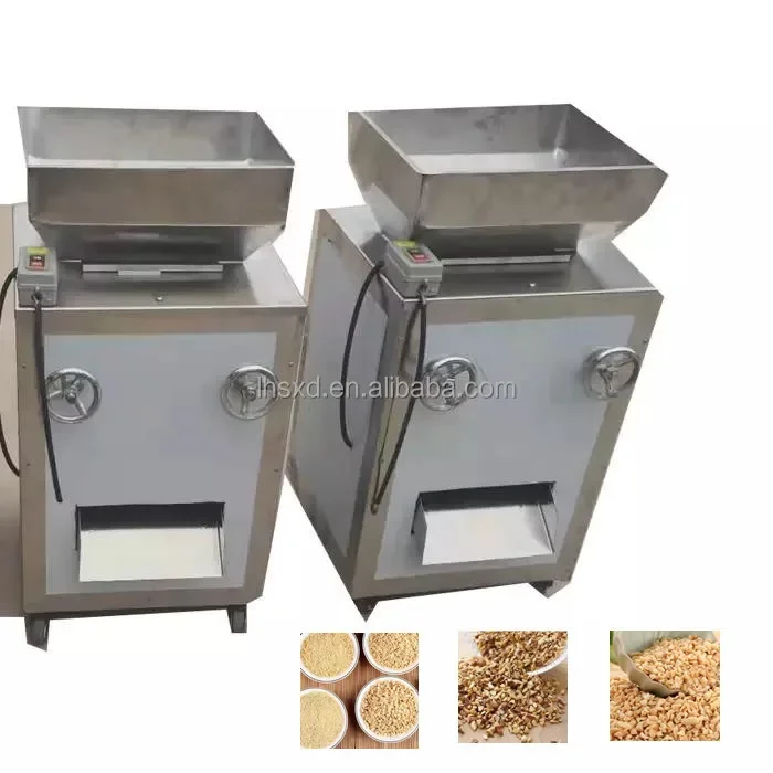 Automatische Rvs Walnoot Amandel Cutter Pinda Chopper Machine Noten Snijmachine Pinda Verpletterende Apparatuur