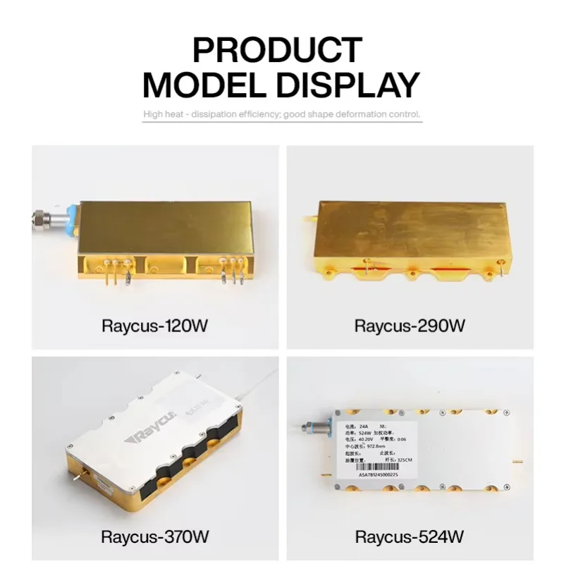 120W‑1000W 6‑in‑1 Laser Beam Combiner Module For Laser Pump Source Repair Replacement Parts