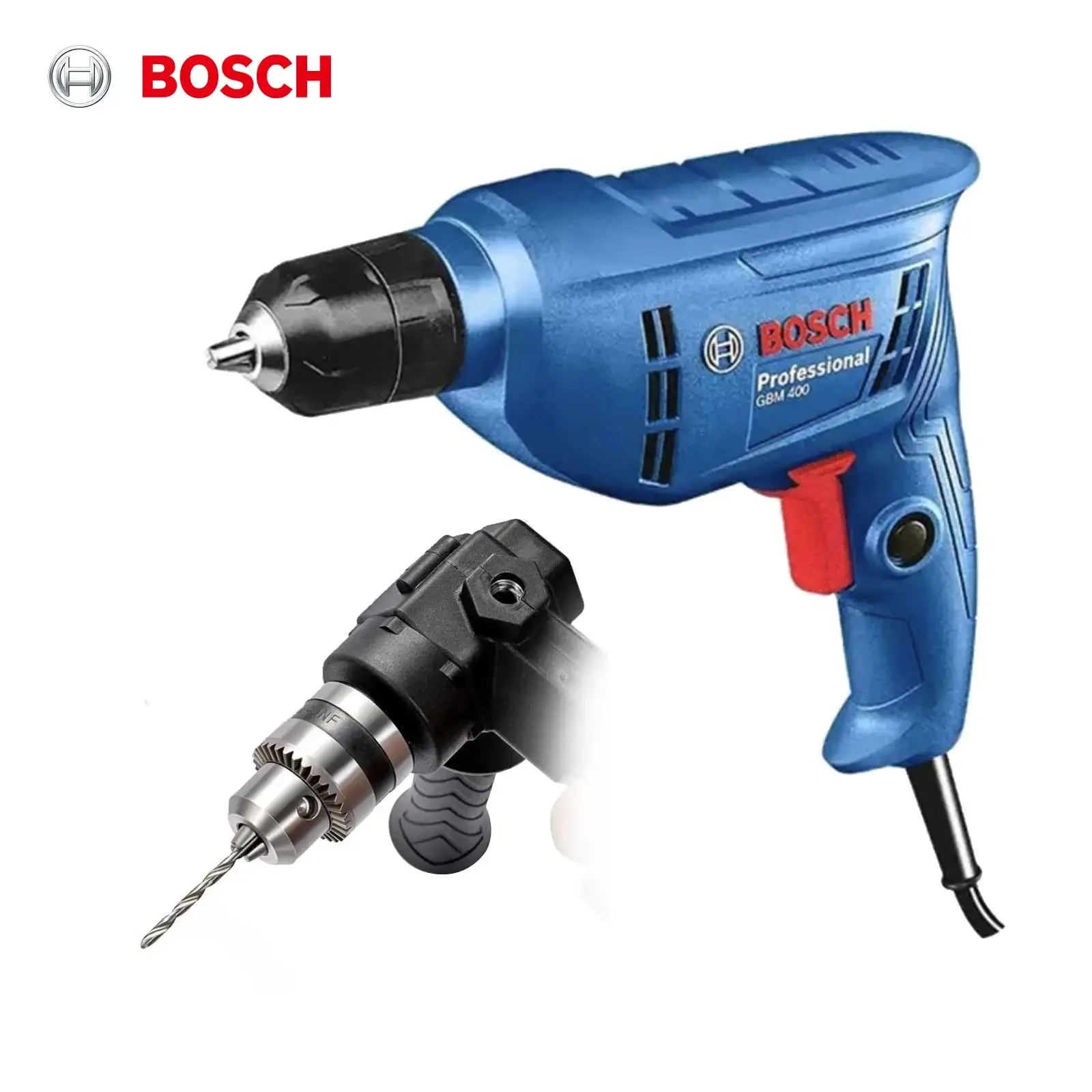 

Bosch Professional Electric Drill GBM400 KL Screwdriver Tools Set Perforator Hammer Drilling Kit Construction Power Impact Drill