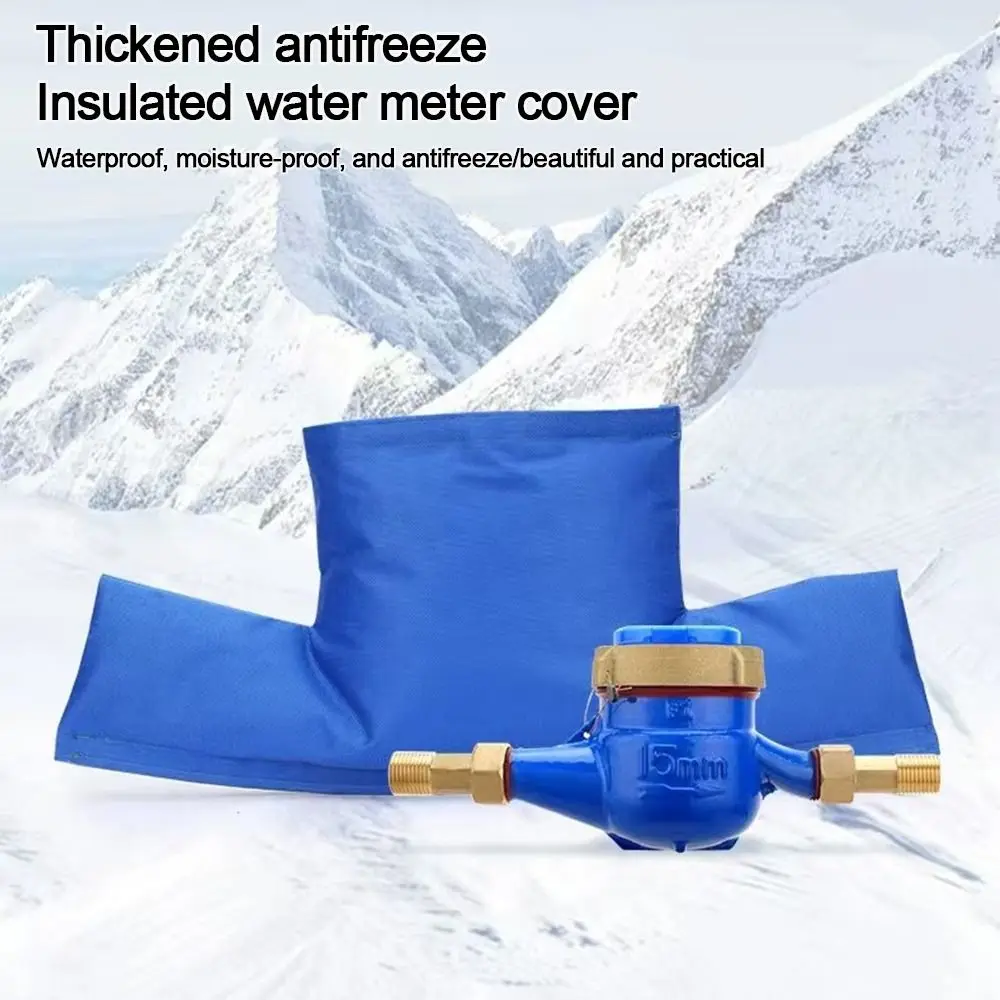 

Новый двухсторонний водонепроницаемый счетчик воды, изоляционная крышка, 3-ходовая съемная крышка спринклерного клапана, синяя изоляция, хлопок, уличный