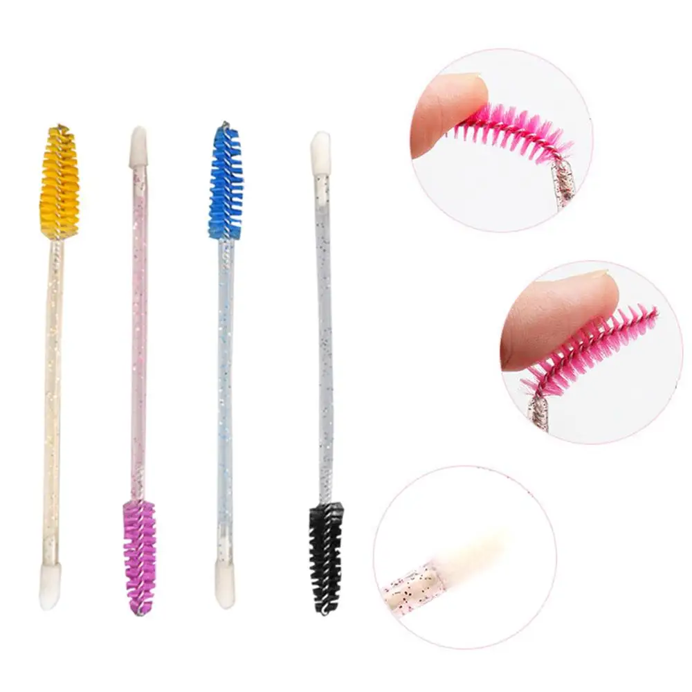 50PCS Eyelashes Brushes Wholesaler Disposable Lash Mascara Brush Lashes Extension Eyebrow Lipstick Wands Applicator Makeup Tool