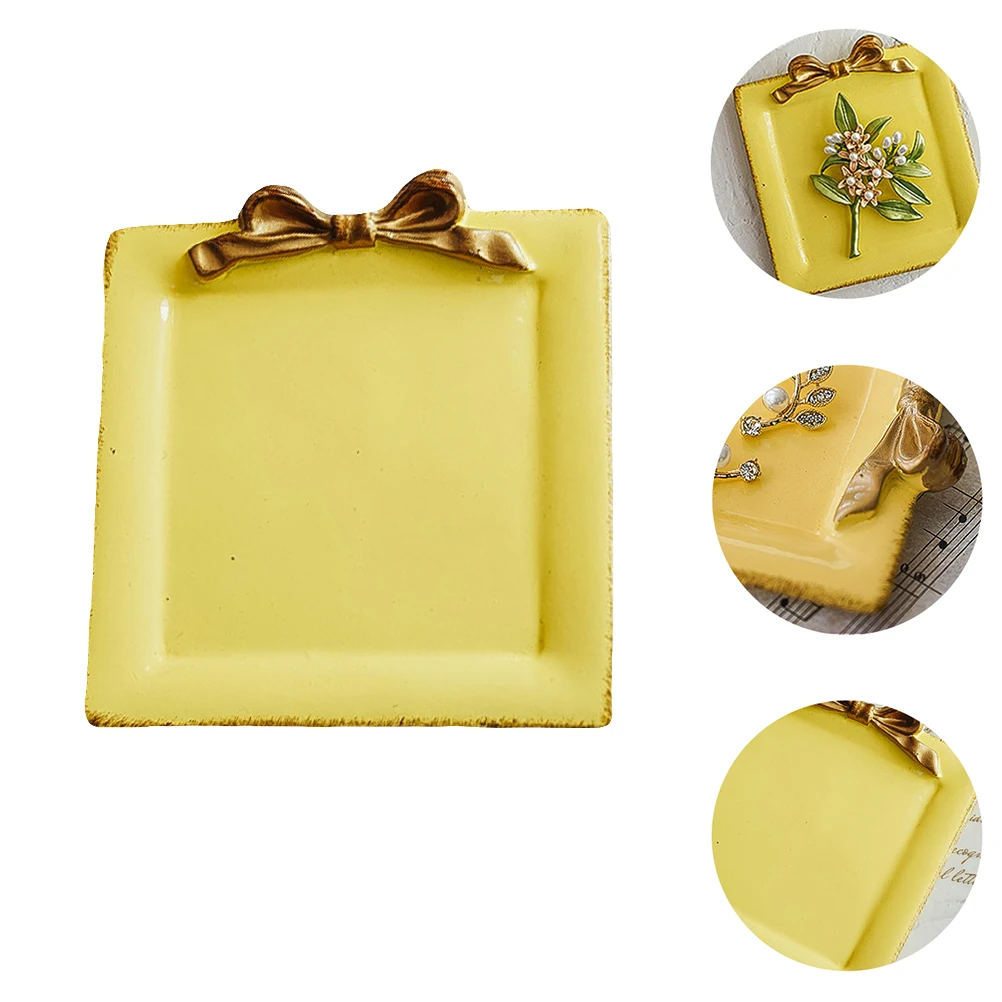 

Photography Ornaments Chic Prop Jewelry Display Tray Organizer for Photos Charm Trays Resin