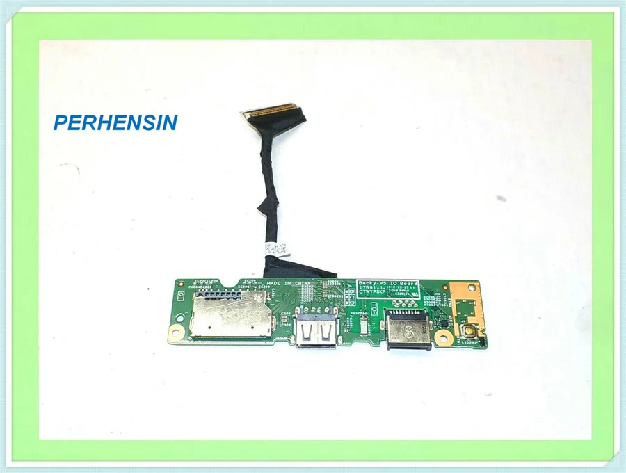 

Genuine FOR Dell Vostro 5481 USB SD Lan Ethernet Board W Cable NIA01 0DT1MH DT1MH