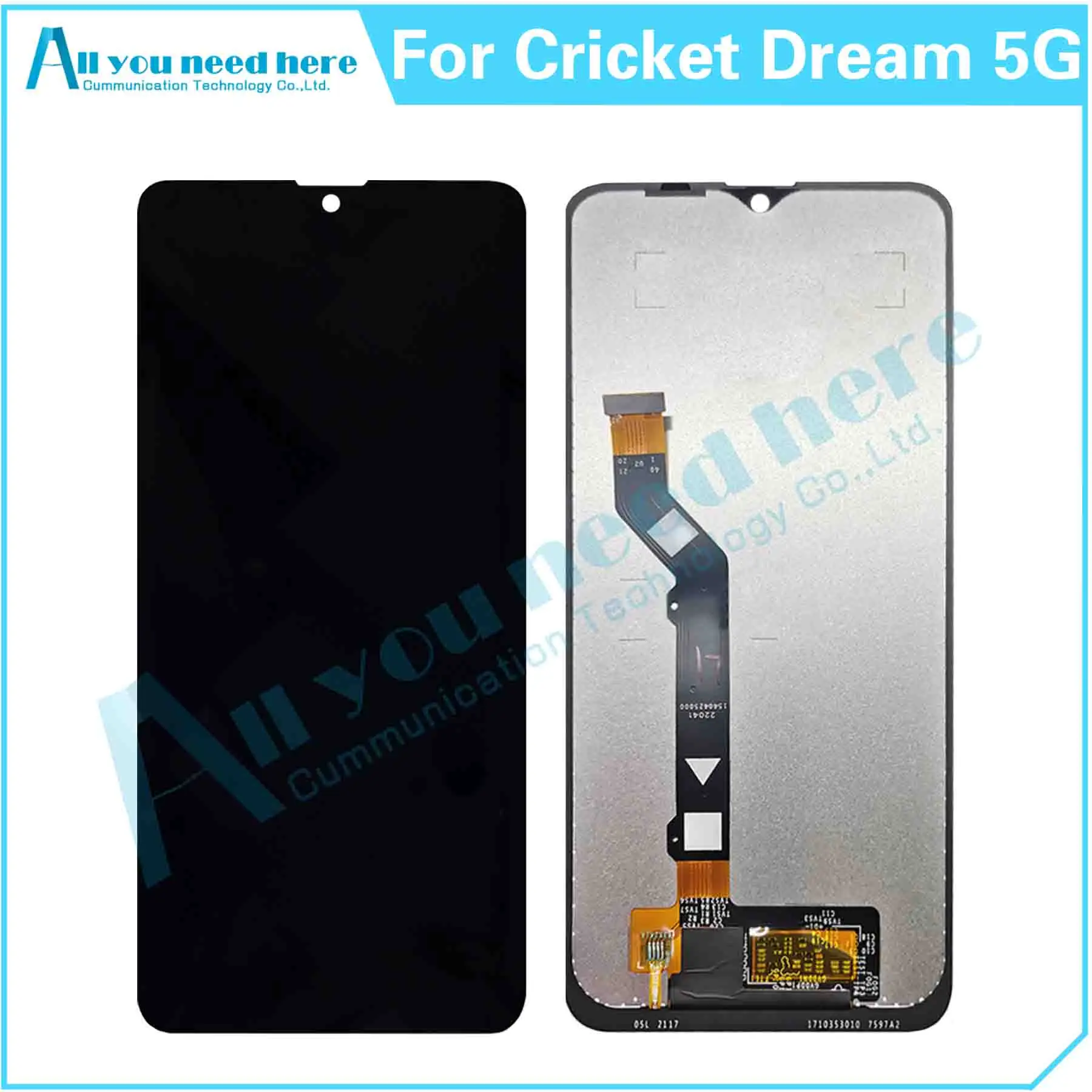 For Cricket Dream 5G EC211001 LCD Display Touch Screen Digitizer Assembly Repair Parts Replacement