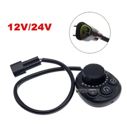 12V/24V Car Parking Heater Controller Knob Switch For Truck Track Air Diesels Heater Supplies Parts