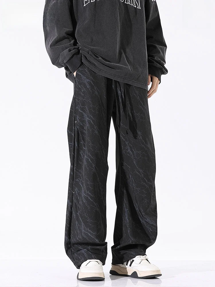 

Wassup Dozen Men's Tee-Proof Hiking Pants Spring Autumn adient Casual Sports Mountain Climbing Pants American Functional ...