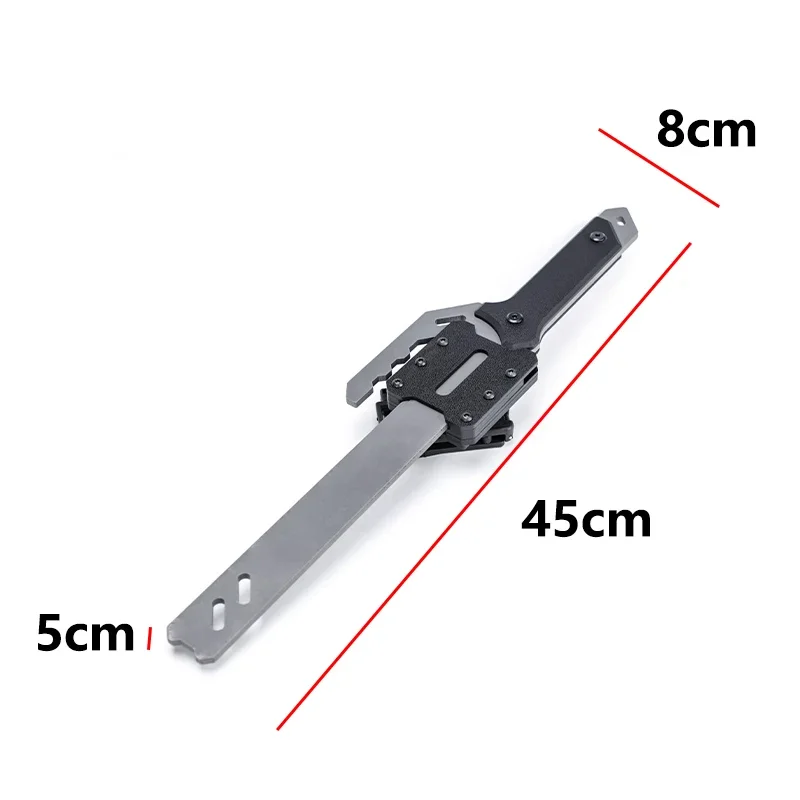 1PCS Outdoor Portable EDC Multifunctional Tactical Ruler Car Self-defense Emergency Window Breaking Tool