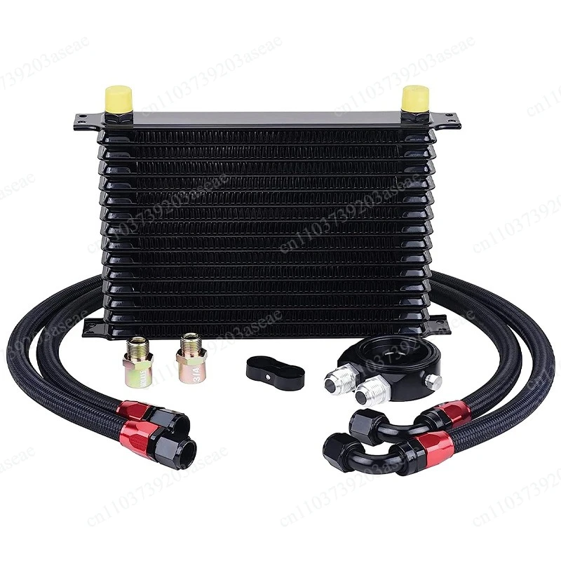 Car refit 15 rows, oil cooler, radiator, kit AN10 transmission engine cooler