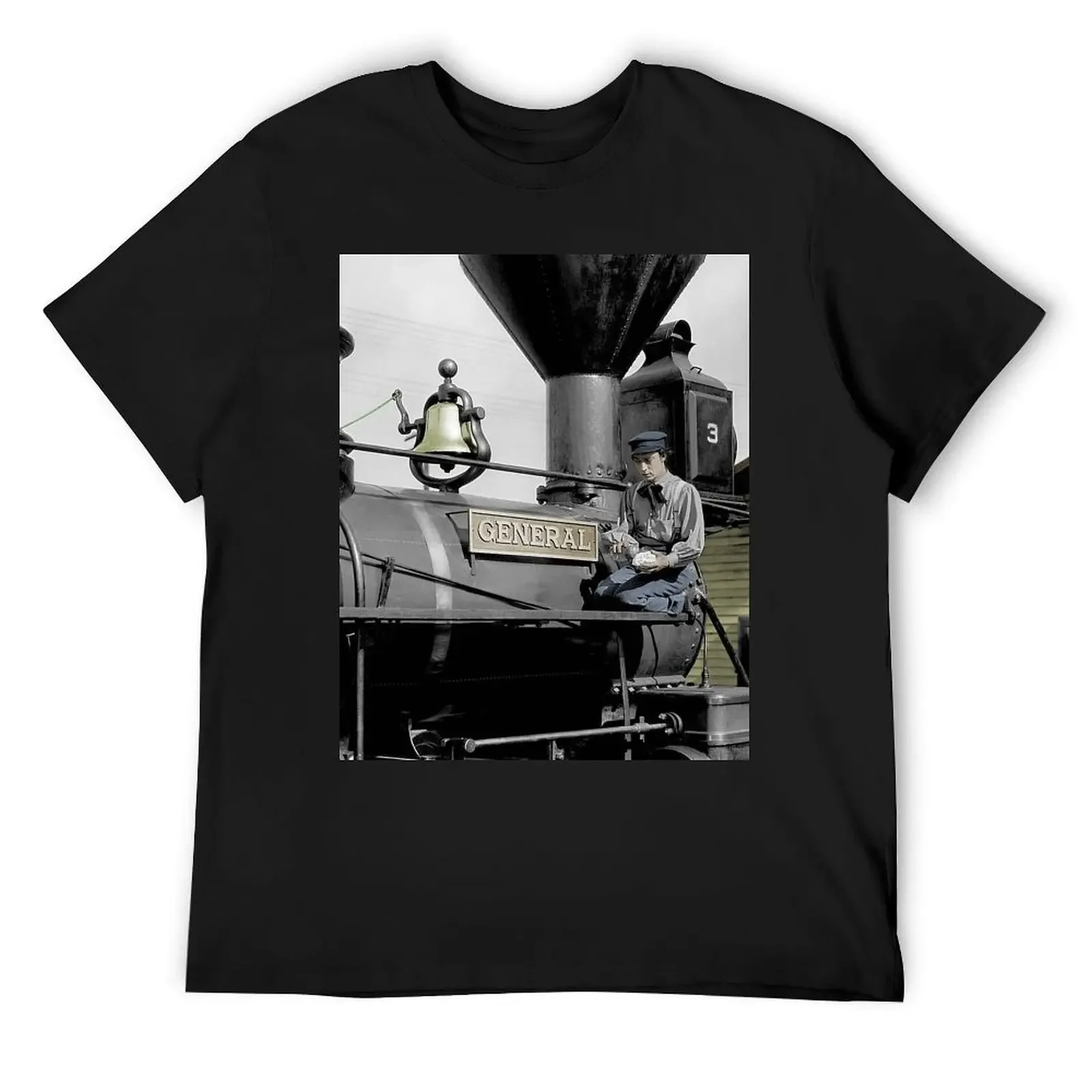 

Film legend Buster Keaton T-Shirt oversized t shirt quick-drying Short sleeve tee tee shirts for men