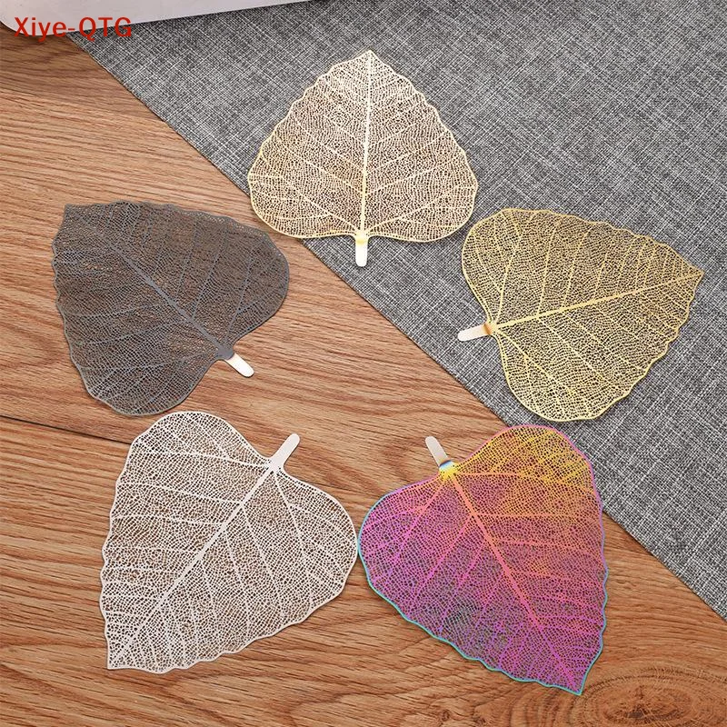 Hot! 1pcs Stainless Steel Bodhi Leaf Shape Tea Infuser Hollow Out Kung Fu Tea Strainer Drinkware