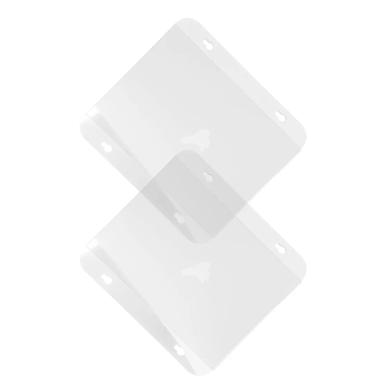 2 Pcs Door Sign Holder Clear Paper Frame Flyer Stand Brochure Display Acrylic Stands