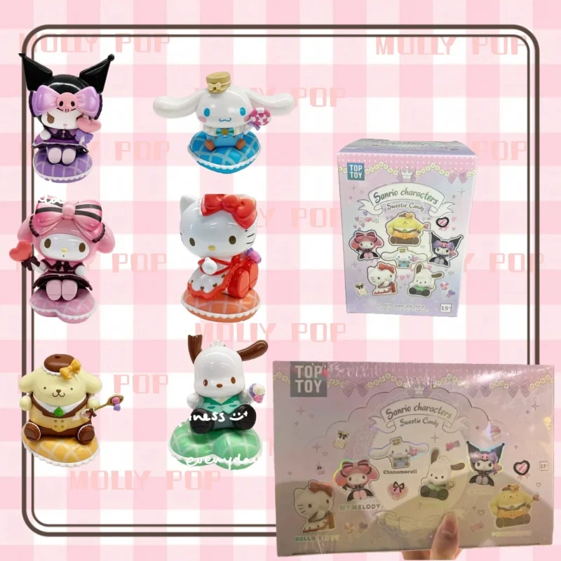 

Серия сладких фигурок-сюрпризов Sweetie Candy: коллекционные фигурки Куроми, Почакко, Помпомпурин, Мелоди. Подарок на фестиваль.