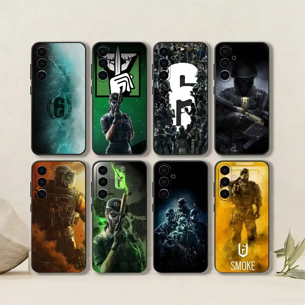 Funda para teléfono Sledge-Blitz-Thermite-Twitch-Thatcher-Hibana-Ash-Fuze-NOimad-Game para Samsung Galaxy A73,A72,A71,A70,A53,A52,A51,Ot