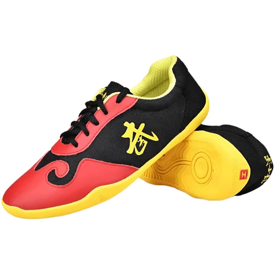 Bambini Uomo Donna Scarpe per arti marziali Scarpe Tai Chi traspiranti Scarpe tradizionali cinesi Wushu Scarpe da ginnastica per allenamento all'aperto per adulti