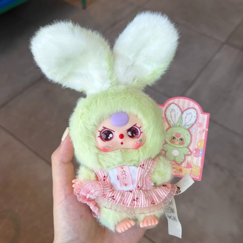 

Baby Three Mini Little Rabbit Vinyl Blind Box Cute Bag Pendant Collection Doll Cute Anime Figure Gift Kid Toy Fun Mystery Box