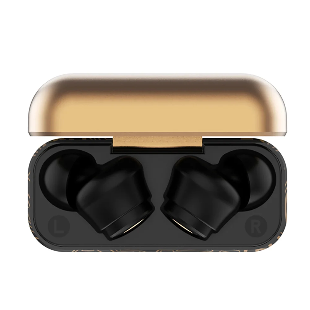 

1 Pair Earphones Wireless Charging Stereo In-Ear Earbuds Sound Lightweight Portable For Sports Travel Office