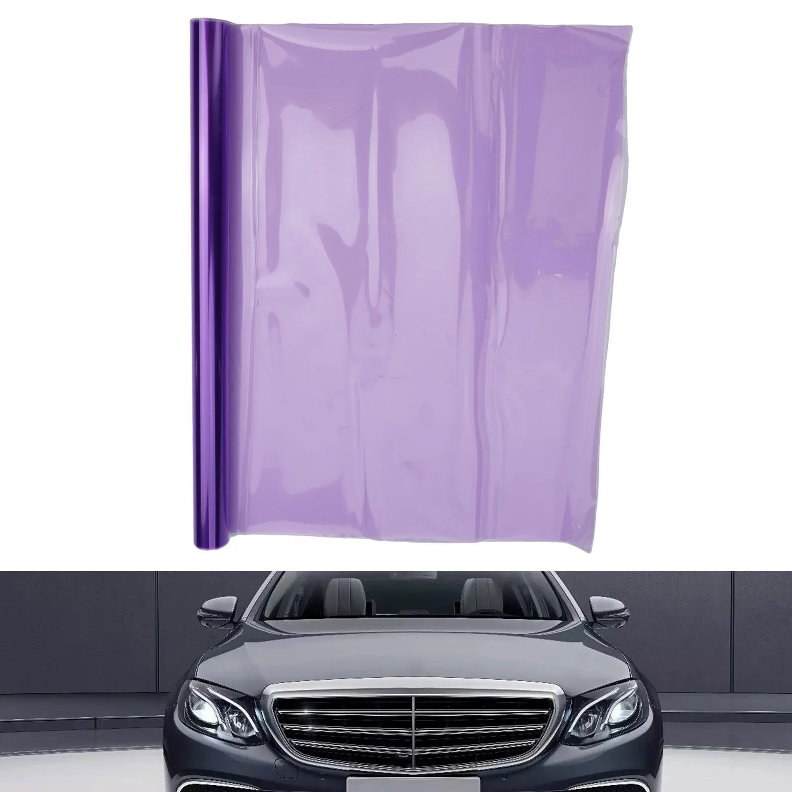 Vinyl Wrap Film for Custom Smoke Effect on Headlights Taillights Fog Lights Side Markers and Windshield Top Trim 12 x 60 Inches