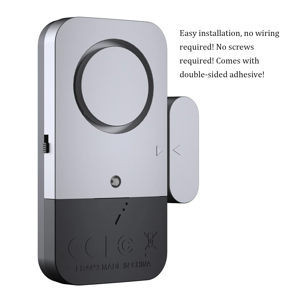 

Door Window Alarm Home Flexible Independent Magnetic Sensor Burglar Alarm