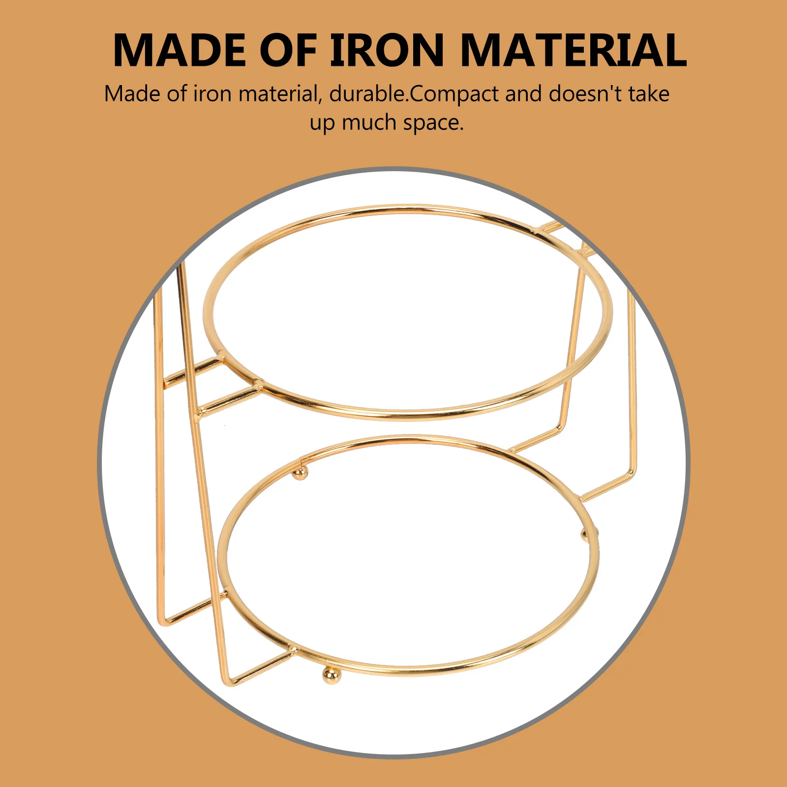 1 قطعة كعكة حامل 2-Tier الحديد الفاكهة رف شاشة أنيقة النمط الأوروبي حامل الحلوى لحفل زفاف عيد ميلاد ديكور