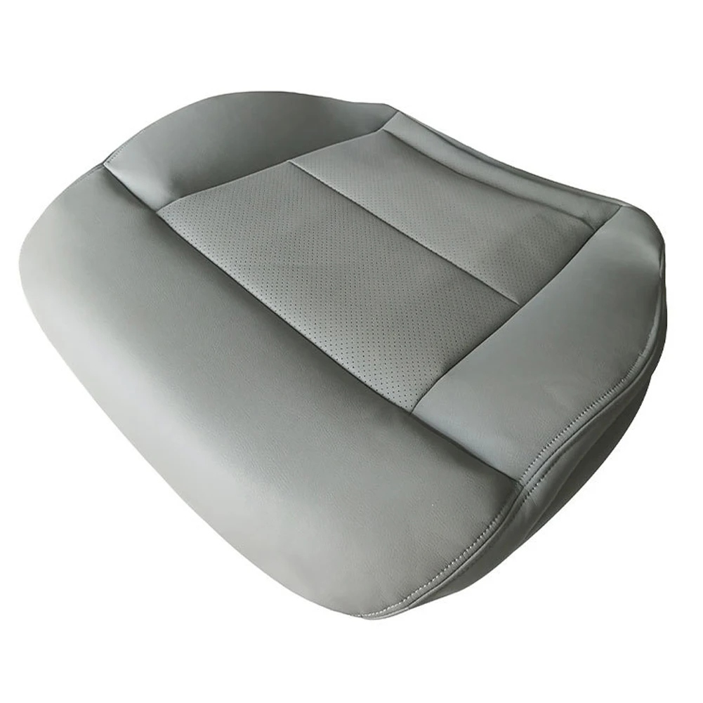 

Driver Side Bottom Seat Cover Fit for Mercedes Benz E-Class E350 E550 2010 2011 2012 2013 2014 Grey Microfiber Leather