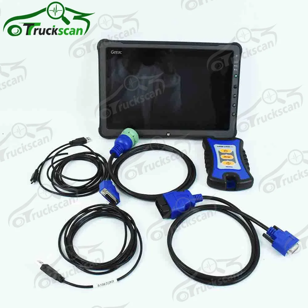 

For NEXIQ N3 USB Link Truck Diagnostic Tool USB link 3 Bluetooth Diesel Truck Diagnostic OBD Troubleshooter Tool with F110Tablet