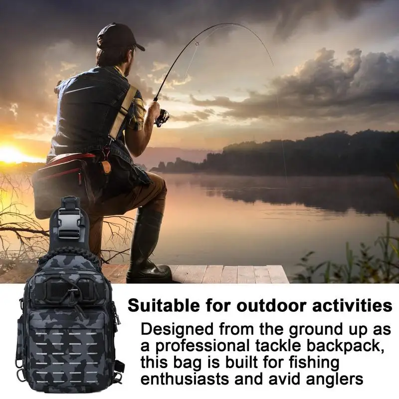 

Водонепроницаемый рюкзак для рыбалки, дорожная сумка для рыболовного снаряжения, сумка для переноски удочки, уличное оборудование для пеших прогулок, каноэ, каякинга, поездки
