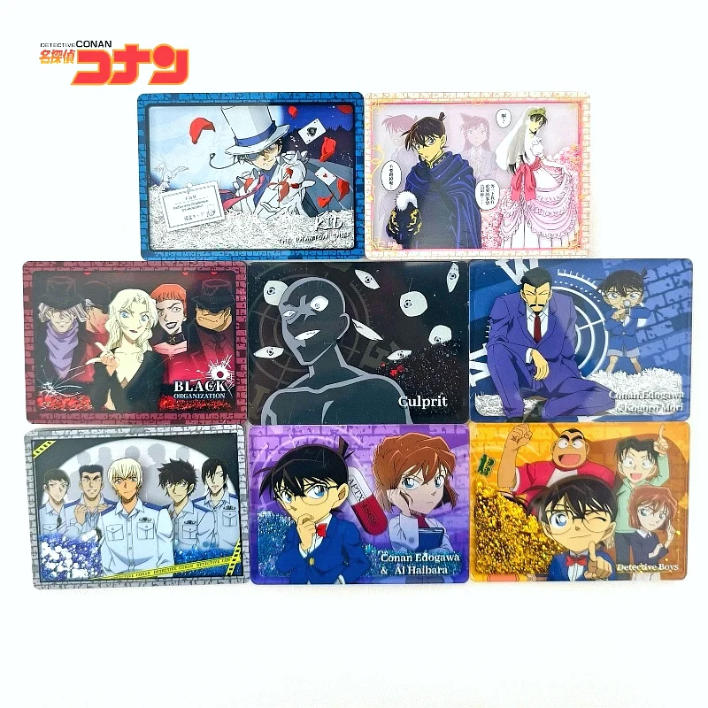 

Новый детектив Конан, анимация, мультяшный магнит на холодильник, глухая коробка, творческая личность, магнитная наклейка с сообщением, подарочная коробка-сюрприз