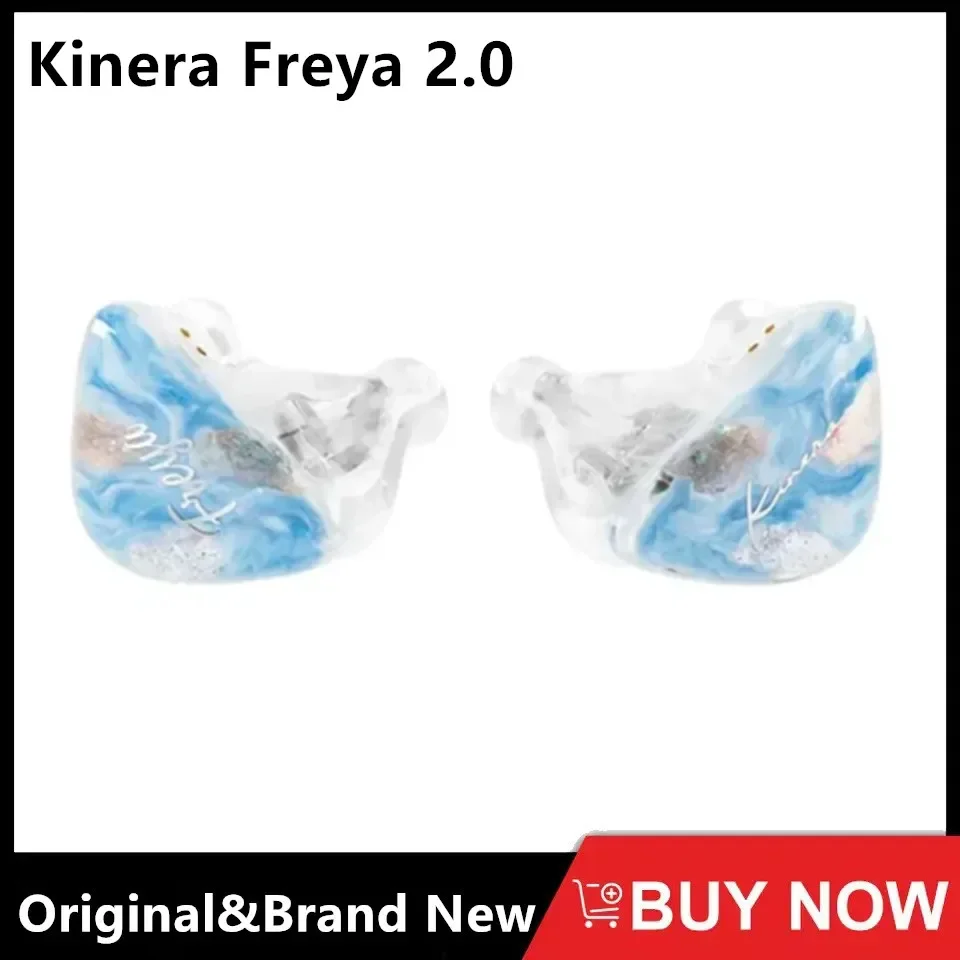 

New Kinera Freya 2.0 In-Ear Earphone 7mm DD + 3 Knowles BA Hybrid Driver IEMs With 0.78mm 2pin Plug Detachable Cable Headphone