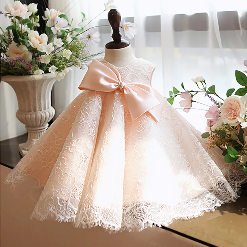 Princess Communion Dress Girl Tutu Dresses for Girls Dresses 2 to 8 Years Child Dress Elegant Party Children Baby