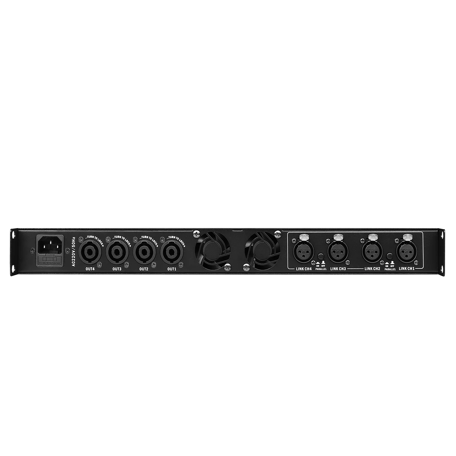 TLF Xtuga MS2 MS4 1u amplificador Digital potencia profesional Clase D amplificador de placa o