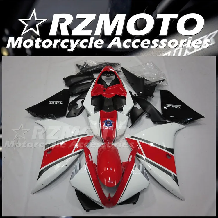 4Gifts New ABS Fairings Kit Fit For YAMAHA R1 2009 2010 2011 2012 2013 2014 09 10 11 12 13 14 Bodywork Set Black Red White