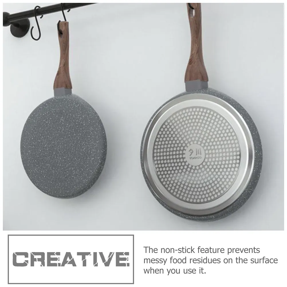 Kitchen Egg Frying Pan Nonstick Aluminum Alloy Multi-Function Skillet Non-Stick Breakfast Pancake Cooking Pan Skillet