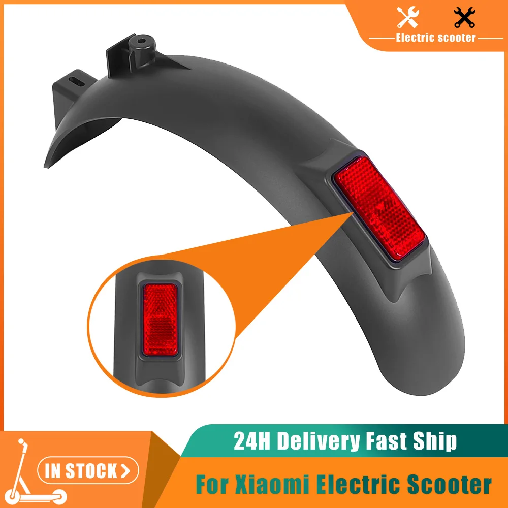 

Electric Scooter Rear Mudguard For Xiaomi 4 For Lite For 2nd Gen Tire Splash Fenders With Reflector Electric Scooter Accessories