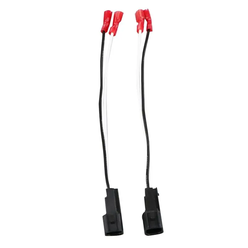 4 Pair Car Audio 2-Pin Plug Speaker Replacement Wiring Harness For Chevy Ford Focus Mazda-A08Q