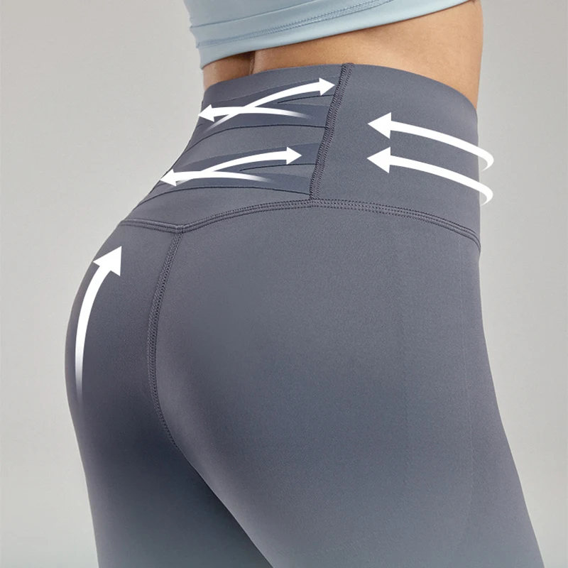

Yoga Leggings Women Fitness Leggings Running Cycling Pants Breathable Sports Leggings High Waist Summer Workout Gym Clothing