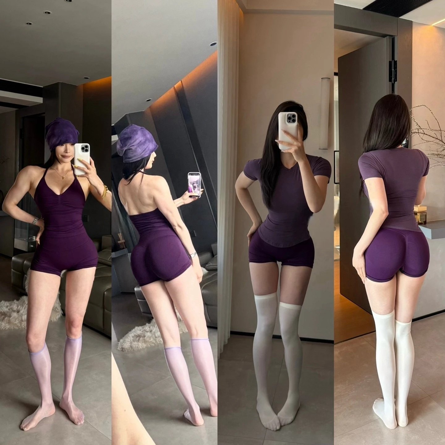NO LOGO Damen Longline Strappy Rückenfreies Gym Top Scrunch Workout Open Back BH Tank Top für Laufen Yoga Shirt – Detail 6