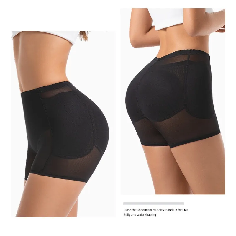 الصيف المرأة بعقب محسن ملابس داخلية اللباس الداخلي 4 منصات الورك و بعقب رافع البطن تحكم سراويل شبكة النسيج التخسيس الجسم ملخصات #2