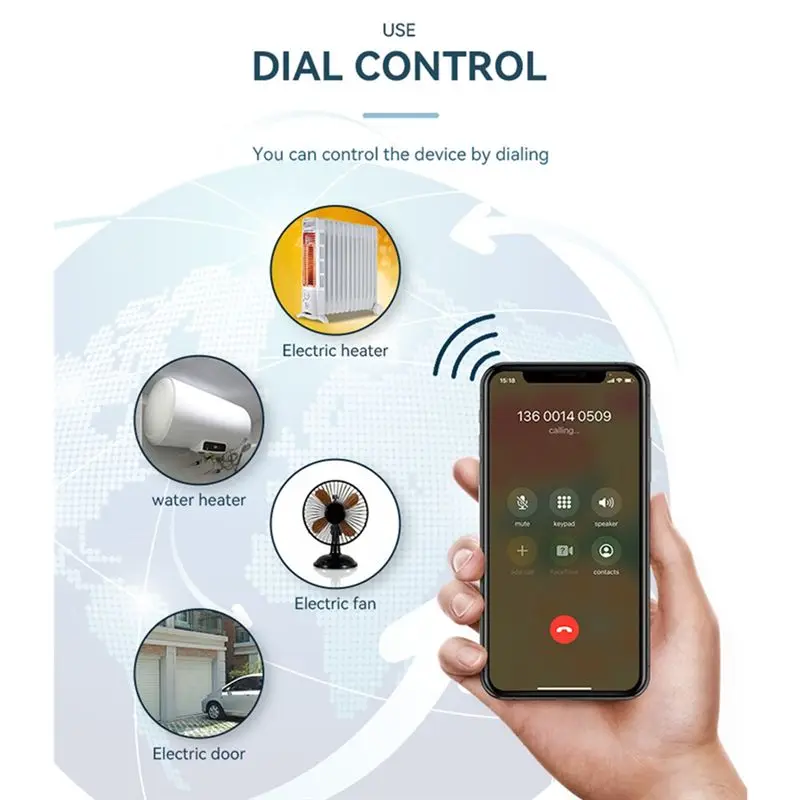 Superior-GSM Power Socket Intelligent Relay Switch Smart Remote Control Home Automation Appliance By Phone Call SMS APP UK Plug