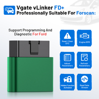 2025 New Vgate vLinker FD + BT4.0 V2.2 Car Diagnostic scanner ELM327 for Ford Forscan OBD2 Auto Scanner J2534 PK V1.5 ELM 327