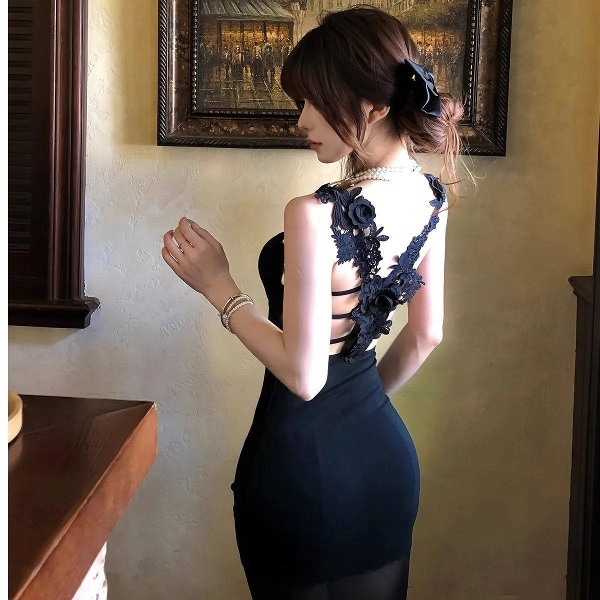 

Pure Desire сексуальное женское облегающее платье Bla Dr со складками на бретельках, длинное платье Ciwalk для женщин, весна-лето