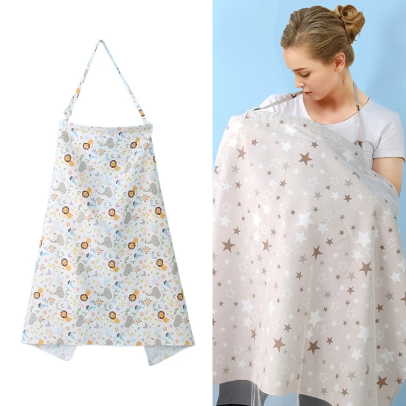 Sự riêng tư Điều dưỡng Tạp dề Điều dưỡng Bìa Cotton Cho con búCover Muslin Điều dưỡng Cover Cho con bú Cho con bú Coverall