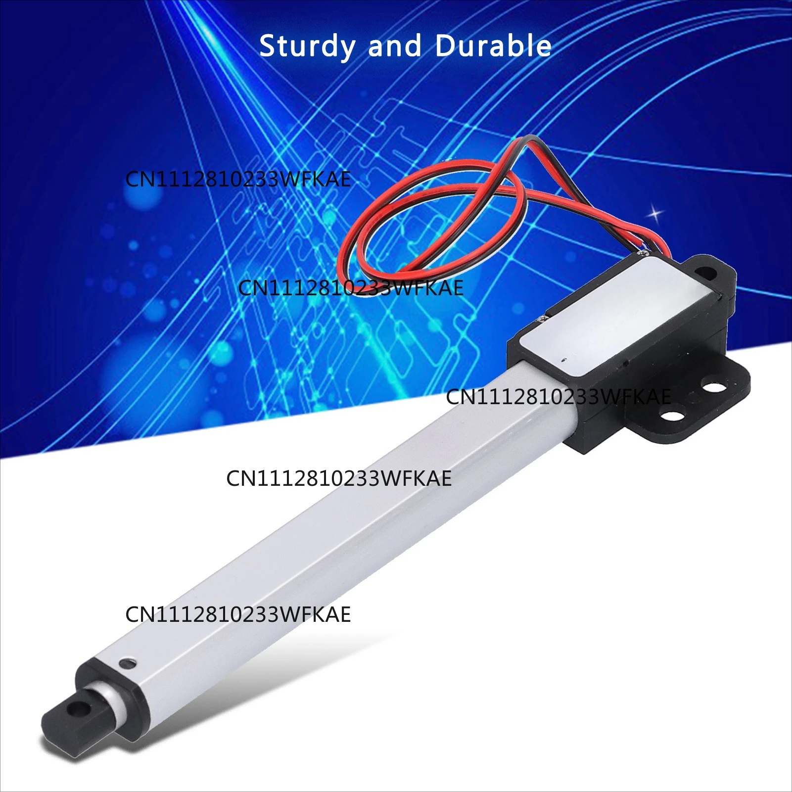 Linear Actuator 100mm 12V Input Voltage Low Noise Short Circuit Protection Mini Electric Linear Actuator
