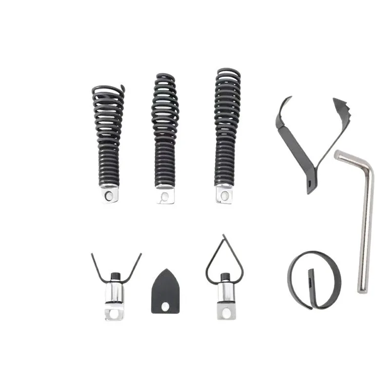 Pipeline Unclogger Blade Head Drainage Electric Unclogger Connector Cleaning Sewer Knife Toilet Floor Drain
