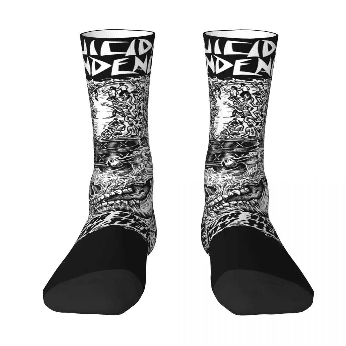 Suicidal Tendencies Unisex Socks Outdoor 3D Print Happy Socks Street Style Crazy Sock