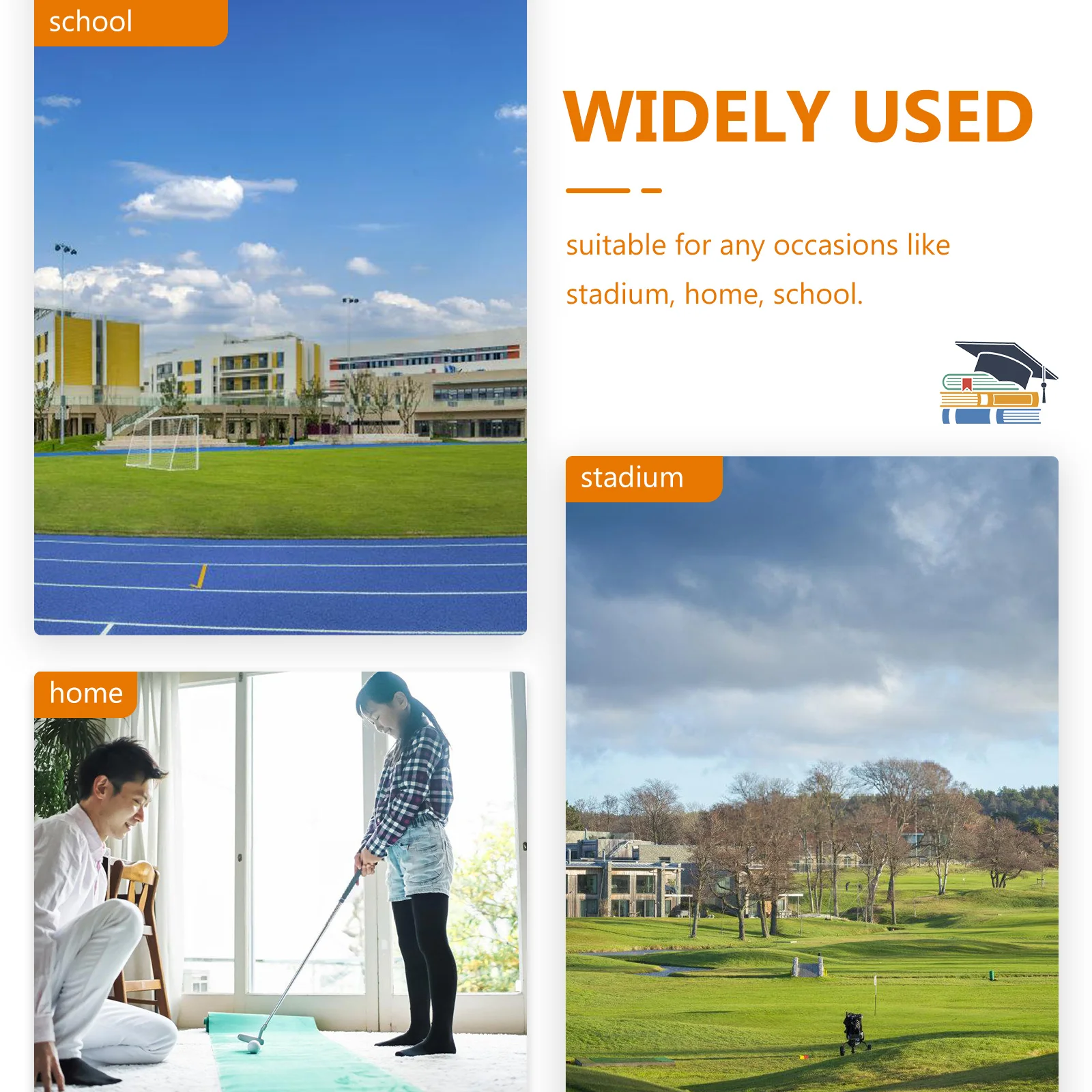 

6Pcs Professional Golf Tees Plastic Durable Lightweight Practical Golf Ball Holder Training Spikes Flight Path Tees