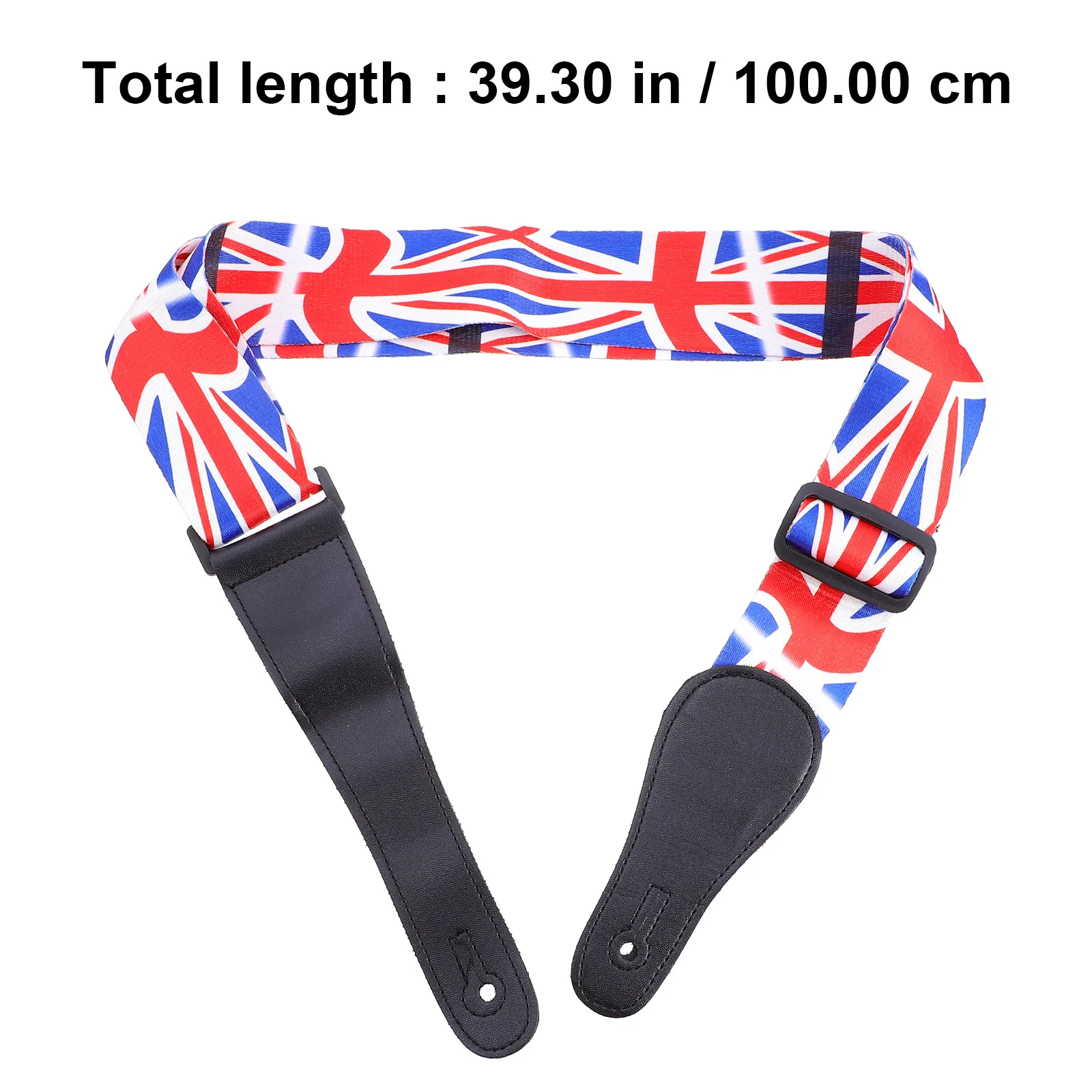 Утолщенный гитарный ремень с принтом, яркий цвет, не выцветающий стильный дизайн для музыкального выступления, аксессуар для вечеринок на открытом воздухе