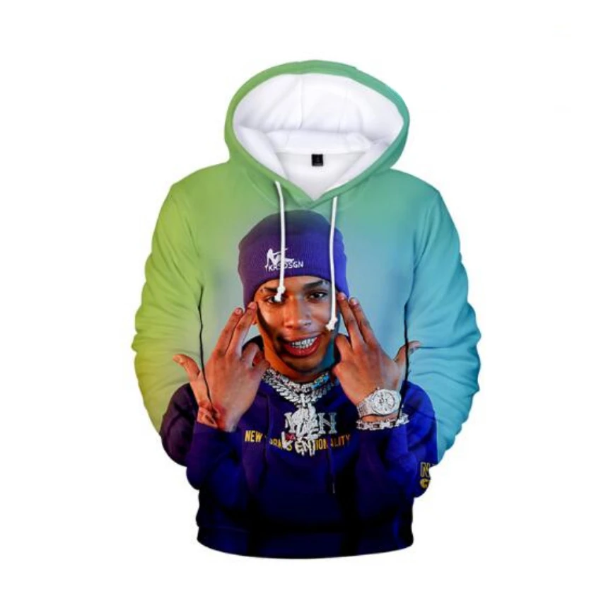 

Rapper NLE Choppa 3D Print Oversized Women/Men Hoodie Sweatshirt Y2K Streetwear Hip Hop Pullover Hooded Jacket Male Tracksuit